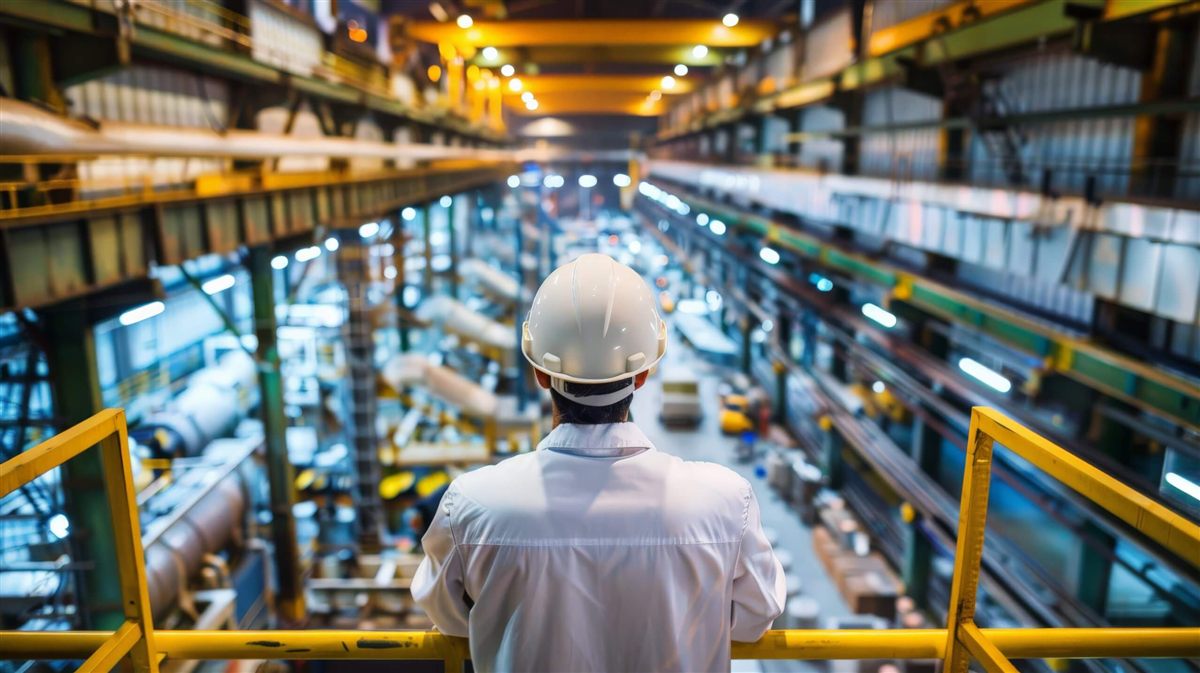 Ingénieur sur site industriel